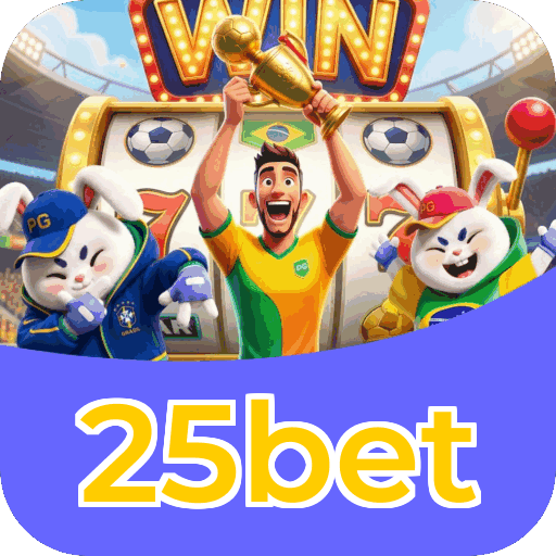 Interface do aplicativo 25bet mostrando jogos disponíveis no iOS e Android